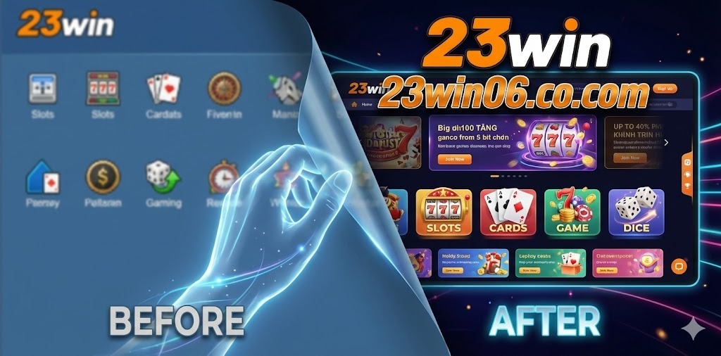 23win cập nhật giao diện mới: Đỉnh cao thị giác 2025 2 23win cập nhật giao diện mới lột xác toàn diện về thiết kế