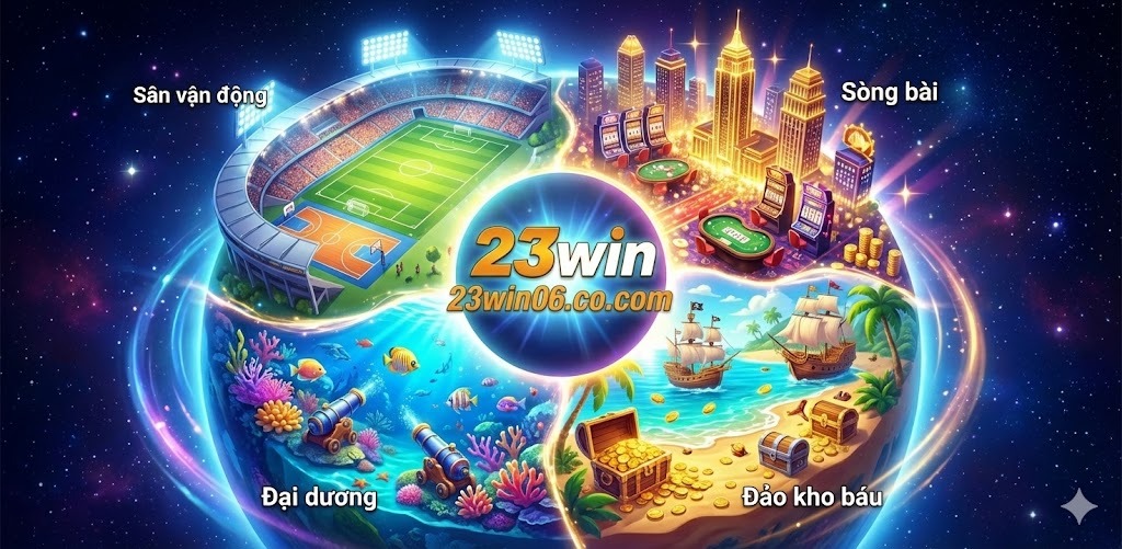 23win có những trò chơi gì? Khám phá kho game 2025 10 Vũ trụ giải trí đa sắc màu