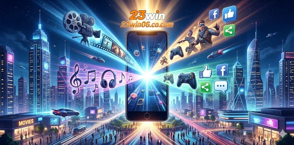 23win mở rộng dịch vụ giải trí: Hệ sinh thái đa dạng 2025 2 23win mở rộng dịch vụ giải trí với chiến lược vươn tầm quốc tế