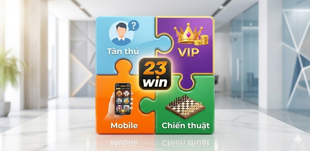 23win phù hợp với người chơi nào? Phân tích chi tiết 2025 4 Nhóm tân thủ mới nhập môn