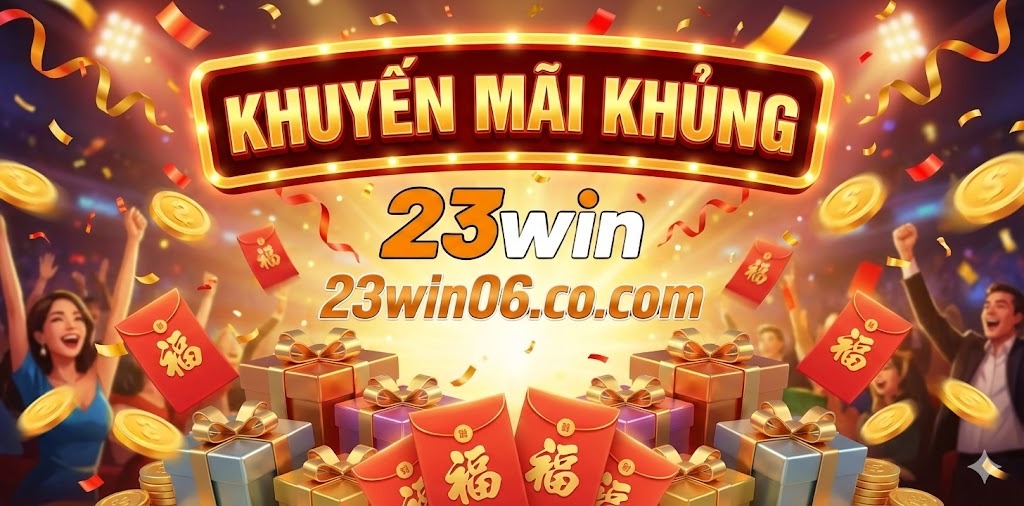Khuyến mãi 23win: Bùng nổ ưu đãi & quà tặng 2025 1 Sức hút từ kho khuyến mãi 23win